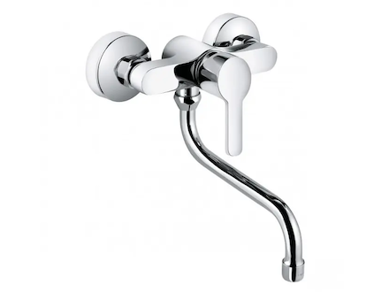 Kludi Logo Neo - Dřezová baterie, chrom 379240575