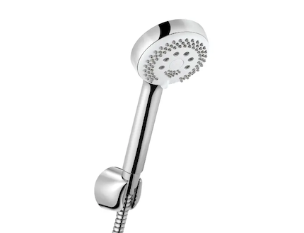 Kludi Logo - Set sprchové hlavice, držáku a hadice, 3 proudy, chrom 6803005-00