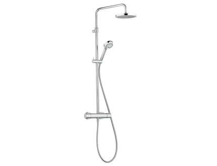 Kludi Logo - Sprchový set Dual Shower System s termostatem, 20 cm, chrom 6809205-00