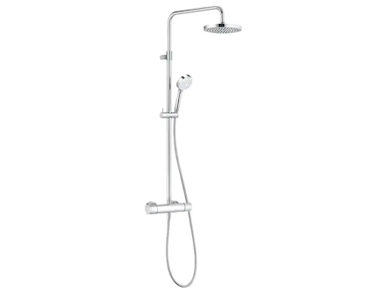 Kludi Logo - Sprchový set Dual Shower System s termostatem, 20 cm, chrom 6809505-00