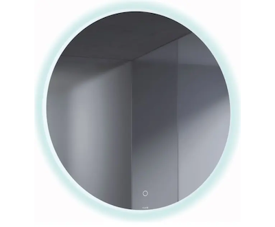 Kludi Luma - Zrcadlo s LED osvětlením a vyhříváním, 100x100 cm, dotykový senzor 17SP0300