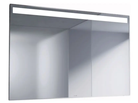 Kludi Luma - Zrcadlo s LED osvětlením a vyhříváním, 100x68 cm, dotykový senzor 17SP0700