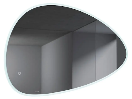 Kludi Luma - Zrcadlo s LED osvětlením a vyhříváním, 100x69 cm, dotykový senzor 17SP0900