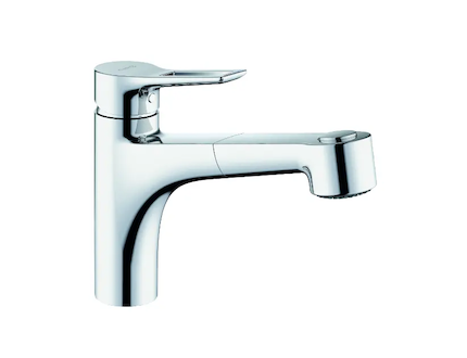 Kludi Mix - Dřezová baterie s výsuvnou sprškou, chrom 329410562