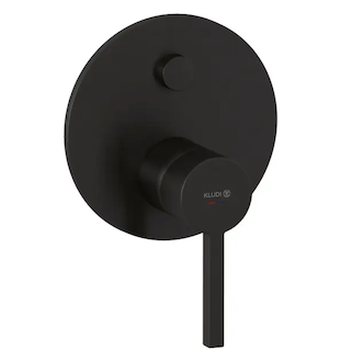 Kludi Nova Fonte - Baterie pod omítku pro 2 spotřebiče, broušený Gunmetal 20759N215