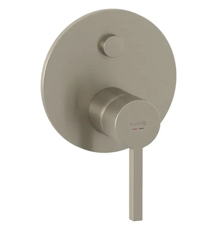 Kludi Nova Fonte - Baterie pod omítku pro 2 spotřebiče, kartáčovaný nikl 20759N515