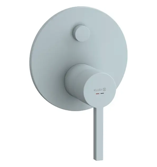 Kludi Nova Fonte - Baterie pod omítku pro 2 spotřebiče, matná světle modrá 20759O415