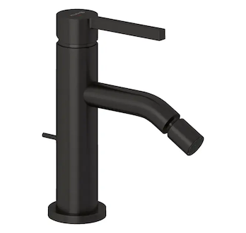 Kludi Nova Fonte - Bidetová baterie s výpustí, kartáčovaný Gunmetal 20216N215