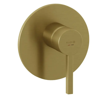 Kludi Nova Fonte - Sprchová baterie pod omítku, kartáčované zlato 20755N015