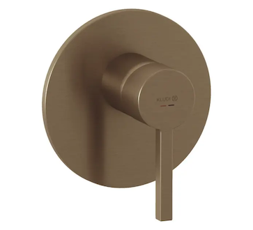 Kludi Nova Fonte - Sprchová baterie pod omítku, kartáčovaný bronz 20755N115