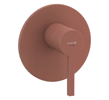 Kludi Nova Fonte - Sprchová baterie pod omítku, matná cihlová 20755O515