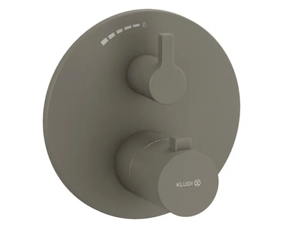 Kludi Nova Fonte - Termostatická sprchová baterie pod omítku, matná šedá 20885O115