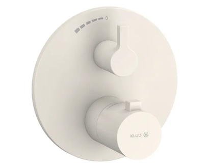 Kludi Nova Fonte - Termostatická sprchová baterie pod omítku, matná světle šedá 20885O215