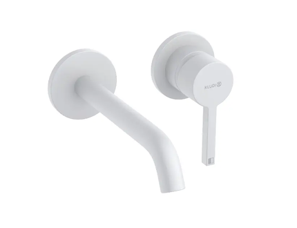 Kludi Nova Fonte - Umyvadlová baterie pod omítku, 2-otvorová instalace, matná bílá 202445315