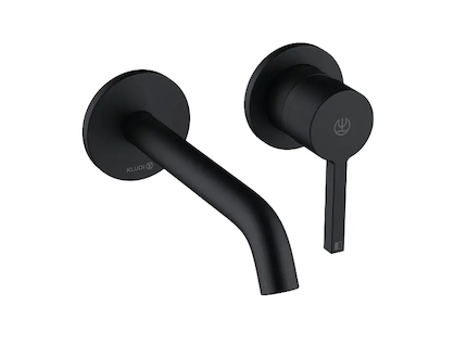 Kludi Nova Fonte - Umyvadlová baterie pod omítku, 2-otvorová instalace, matná černá 202443915