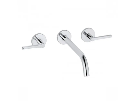 Kludi Nova Fonte - Umyvadlová baterie pod omítku, 3-otvorová instalace, chrom 201460515