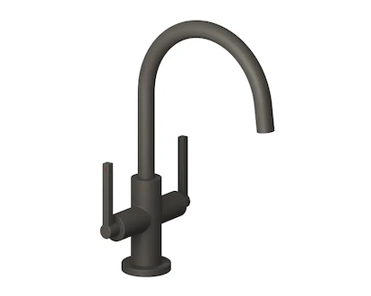 Kludi Nova Fonte - Umyvadlová baterie s výpustí, matná šedá 20118O115