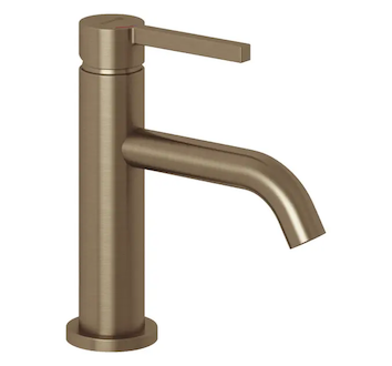 Kludi Nova Fonte - Umyvadlová baterie s výpustí Push-Open, EcoPlus, kartáčovaný bronz 20289N115