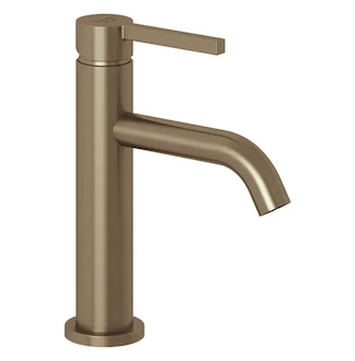 Kludi Nova Fonte - Umyvadlová baterie s výpustí Push-Open, kartáčovaný bronz 20266N115