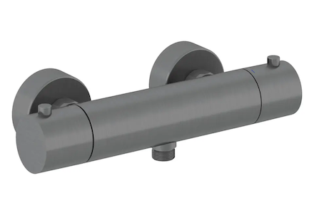 Kludi Objekta - Termostatická sprchová baterie, broušený Gunmetal 35200N238