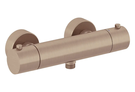 Kludi Objekta - Termostatická sprchová baterie, kartáčovaný bronz 35200N138