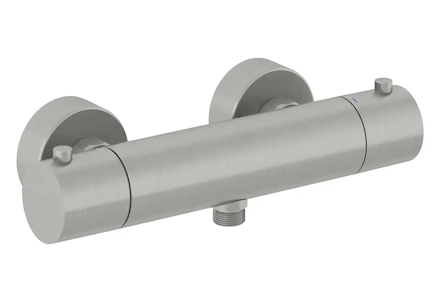 Kludi Objekta - Termostatická sprchová baterie, kartáčovaný nikl 35200N538