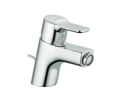 Kludi Pure&Easy - Bidetová baterie s výpustí, chrom 375330565