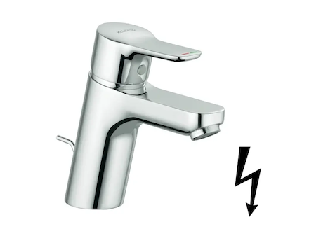 Kludi Pure&Easy - Umyvadlová baterie s výpustí, chrom 372760565