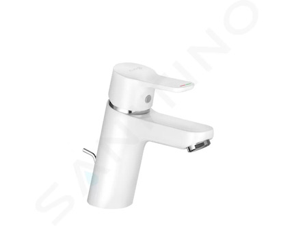 Kludi Pure&Easy - Umyvadlová baterie s výpustí, chrom/bílá 373829165