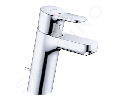 Kludi Pure&Easy - Umyvadlová baterie, s výpustí, EcoPlus, chrom 372930565WR4
