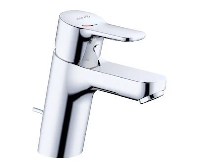 Kludi Pure&Easy - Umyvadlová baterie, s výpustí, EcoPlus, chrom 373880565WR4