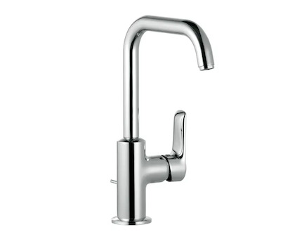 Kludi Pure&Solid - Umyvadlová baterie s otočným výtokem, chrom 340240575