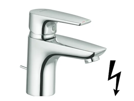 Kludi Pure&Solid - Umyvadlová baterie s výpustí, chrom 342760575