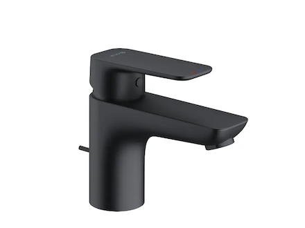 Kludi Pure&Style - Umyvadlová baterie s výpustí, matná černá 403823975