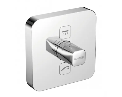 Kludi Push - Baterie pod omítku pro 2 spotřebiče, chrom 387110538