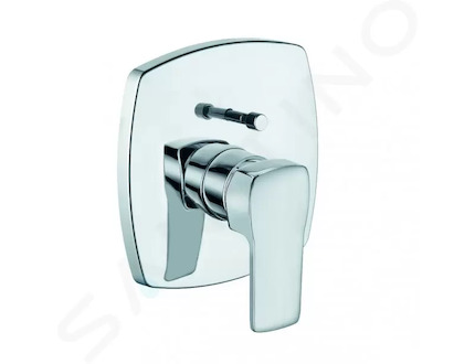 Kludi Q-Beo - Vanová baterie pod omítku, chrom 506570565