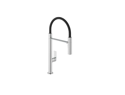Kludi Qord - Dřezová baterie s flexibilním ramenem, chrom 568590575