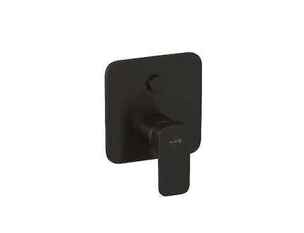 Kludi Renon - Baterie pod omítku, pro 2 spotřebiče, broušený Gunmetal 42763N275