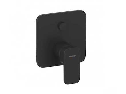 Kludi Renon - Baterie pod omítku pro 2 spotřebiče, matná černá 427593975