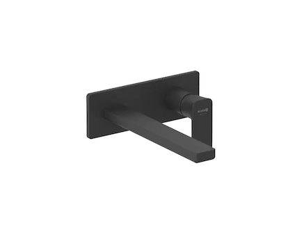 Kludi Renon - Umyvadlová baterie pod omítku, 2-otvorová instalace, matná černá 422453975