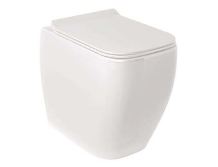 Kludi Resa C - Stojící WC, vario odpad, Rimless, Spiralflush, lesklá bílá 28WCB0443
