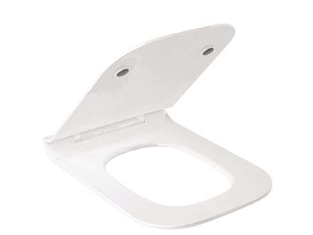 Kludi Resa C - WC sedátko Slim, SoftClosing, QuickRelease, lesklá bílá 28WCS43