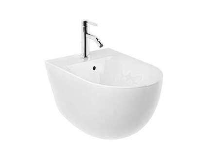 Kludi Resa D - Závěsný bidet, otvor pro baterii, lesklá bílá 24BIW0143