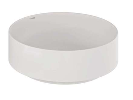 Kludi Resa R - Umyvadlo na desku, průměr 40 cm, matná bílá 58CW1053