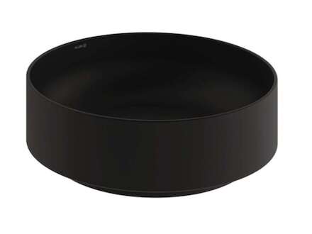 Kludi Resa R - Umyvadlo na desku, průměr 40 cm, matná černá 58CW1039