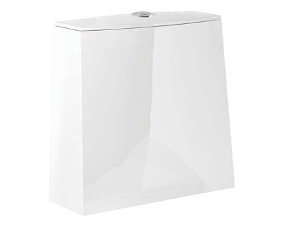 Kludi Resa S - Splachovací nádržka, DualFlush, spodní přívod vody, lesklá bílá 27WCT43