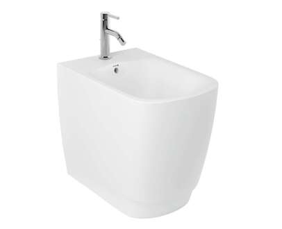 Kludi Resa S - Stojící bidet, otvor pro baterii, matná bílá 27BIB0153