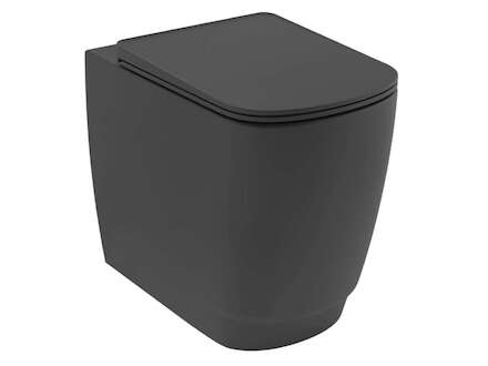 Kludi Resa S - Stojící WC, vario odpad, Rimless, Spiralflush, matná černá 27WCB0339