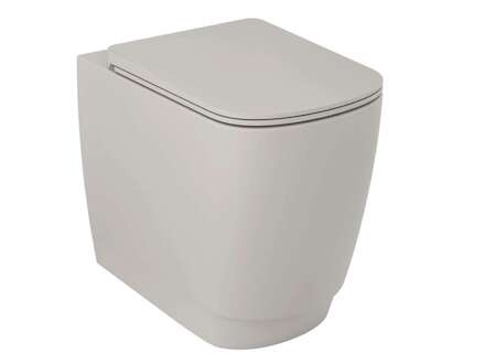 Kludi Resa S - Stojící WC, vario odpad, Rimless, Spiralflush, matná písečně šedá 27WCB03O2