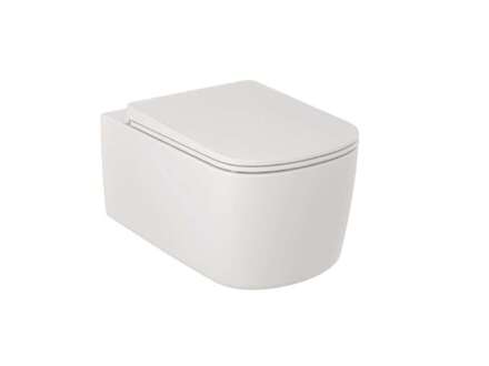 Kludi Resa S - Závěsné WC, Rimless, Spiralflush, matná bílá 27WCW0153